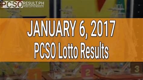 Swertres Results January 2017 .